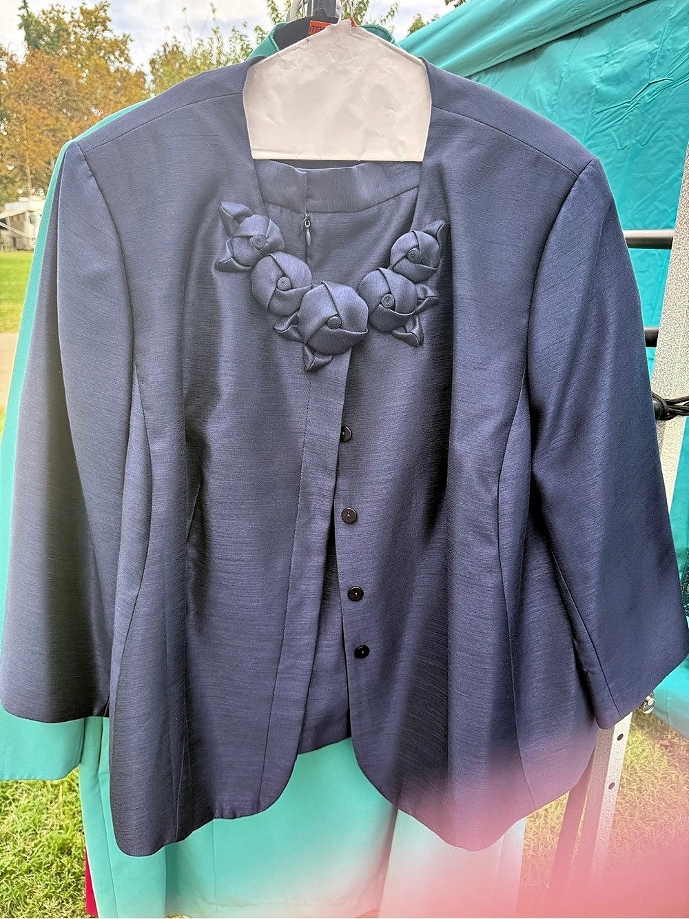 Women's Purple Blazer Like New